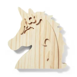 Freestanding Wood Unicorn - Mondo Llama™: Unfinished Craft, 6" Tall, Animal Theme, Ages 3+ -Artful Craft Shop GUEST ef640e05 e3fc 4116 95e6 8dc4ef59b511