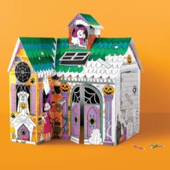 Halloween Craft Haunted House Fort - Mondo Llamaā¢