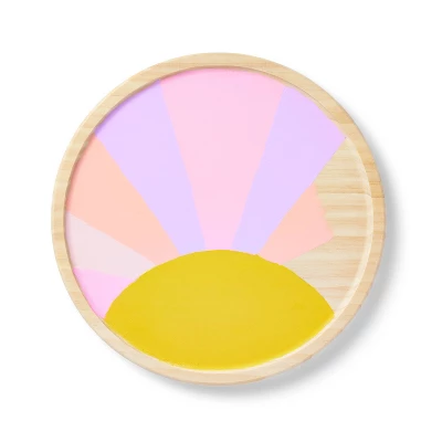 DIY Wood Shaped Round Tray Base Unfinished Craft Kit - Mondo Llama™: Adult Crafting, 13" Wooden Tray, 1.22 Lbs 1 DIY Wood Shaped Round Tray Base Unfinished Craft Kit - Mondo Llama™: Adult Crafting, 13" Wooden Tray, 1.22 Lbs